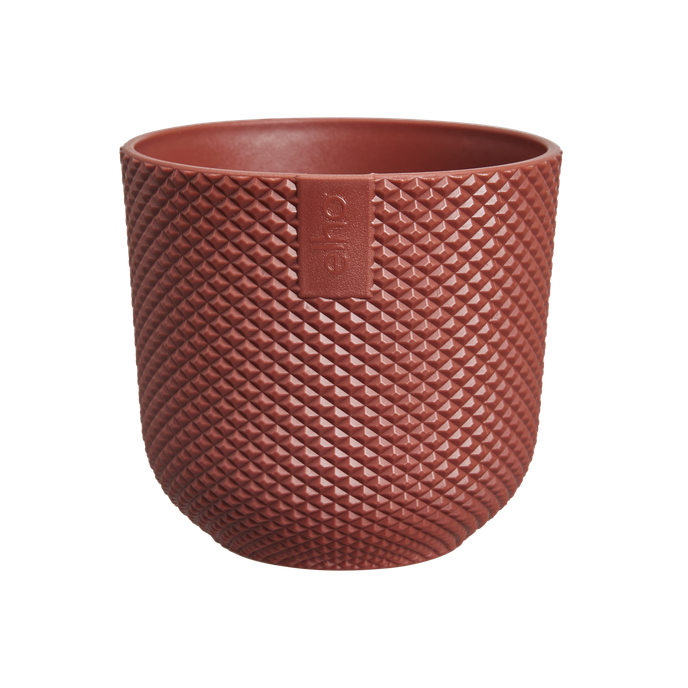 jazz rond mini 7cm rouge toscane